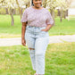 Spotted in Pink Animal Print Top