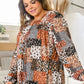Sqaures of Fun Long Sleeve Top