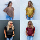 PREORDER: Flirty Girl Knit Sweater in Four Colors
