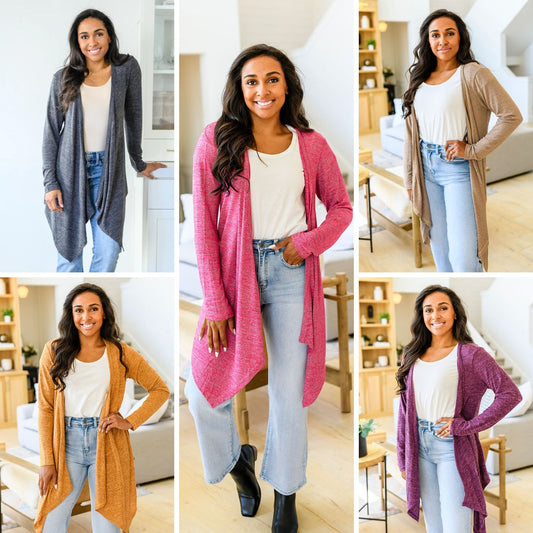 PREORDER: Knit Cardigan In Assorted Colors