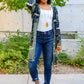 Stacie Midrise Destroyed Slim Fit Jeans