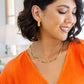 Stacked Gold Hoop Earrings