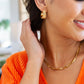 Stacked Gold Hoop Earrings
