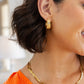 Stacked Gold Hoop Earrings
