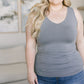 Standard Issue Seamless Longline Tank in Heather Grey