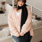 Start The Trend Cardigan in Blush