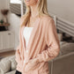 Start The Trend Cardigan in Blush
