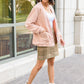 Start The Trend Cardigan in Blush