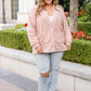 Start The Trend Cardigan in Blush
