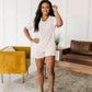 Stay Awhile Hoodie and Shorts Set