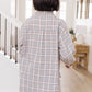 Stay Cool Plaid Shirt In Gray