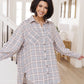 Stay Cool Plaid Shirt In Gray