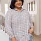 Stay Cool Plaid Shirt In Gray