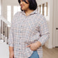 Stay Cool Plaid Shirt In Gray