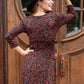 Stella Animal Print Mini Wrap Dress