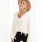 Stepping Out Jacket in Cream