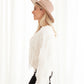 Stepping Out Jacket in Cream