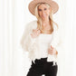Stepping Out Jacket in Cream