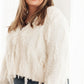 Stepping Out Jacket in Cream