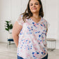 Still the One Lace Sleeve Floral Top