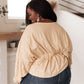 Streets of Prague Top In Peach