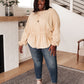 Streets of Prague Top In Peach