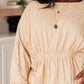 Streets of Prague Top In Peach