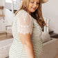 Stripes Of Olive Top