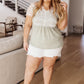 Stripes Of Olive Top
