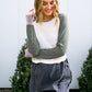 Suave Stripes Raglan Top
