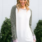 Suave Stripes Raglan Top