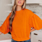 Subway Station Sweater in Orange