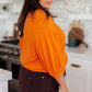 Subway Station Sweater in Orange