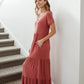 Sun Angel Dress In Rose Pink