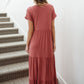 Sun Angel Dress In Rose Pink
