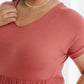 Sun Angel Dress In Rose Pink