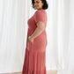 Sun Angel Dress In Rose Pink