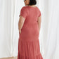 Sun Angel Dress In Rose Pink