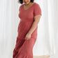 Sun Angel Dress In Rose Pink