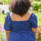 Sunday Market Dress in Blue