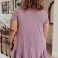 Sweet Breeze Tunic Dress in Lavender