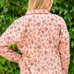 Sweet Caroline Floral & Corduroy Shacket
