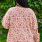 Sweet Caroline Floral & Corduroy Shacket