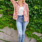 Sweet Caroline Floral & Corduroy Shacket