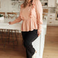 Sweet Confession Top In Blush