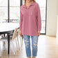 Sweet Crush Collar Pullover in Mauve