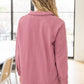 Sweet Crush Collar Pullover in Mauve