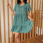 Sweet Dots Dress in Green