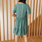 Sweet Dots Dress in Green