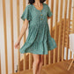 Sweet Dots Dress in Green